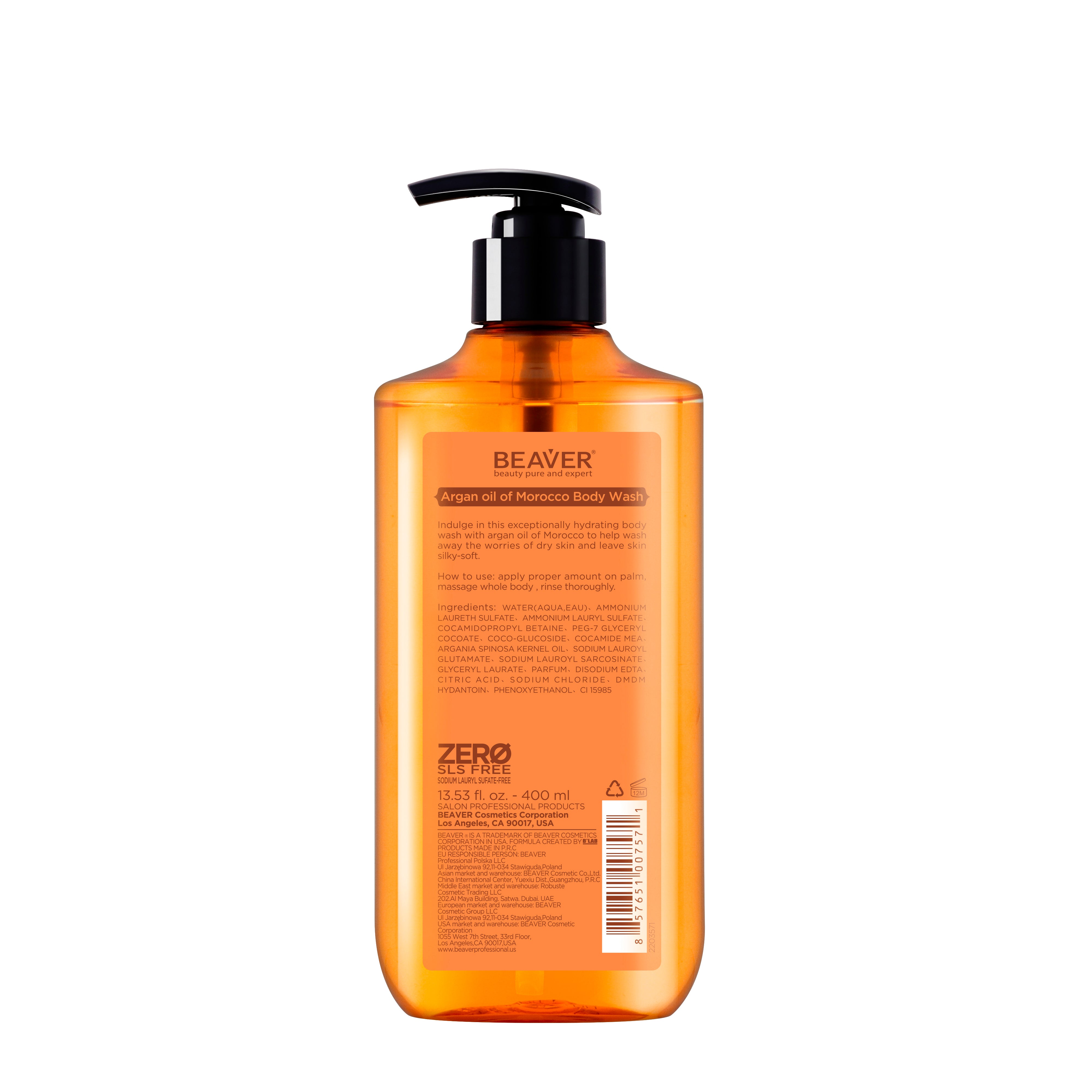 Argan oil of Morocco Body Wash