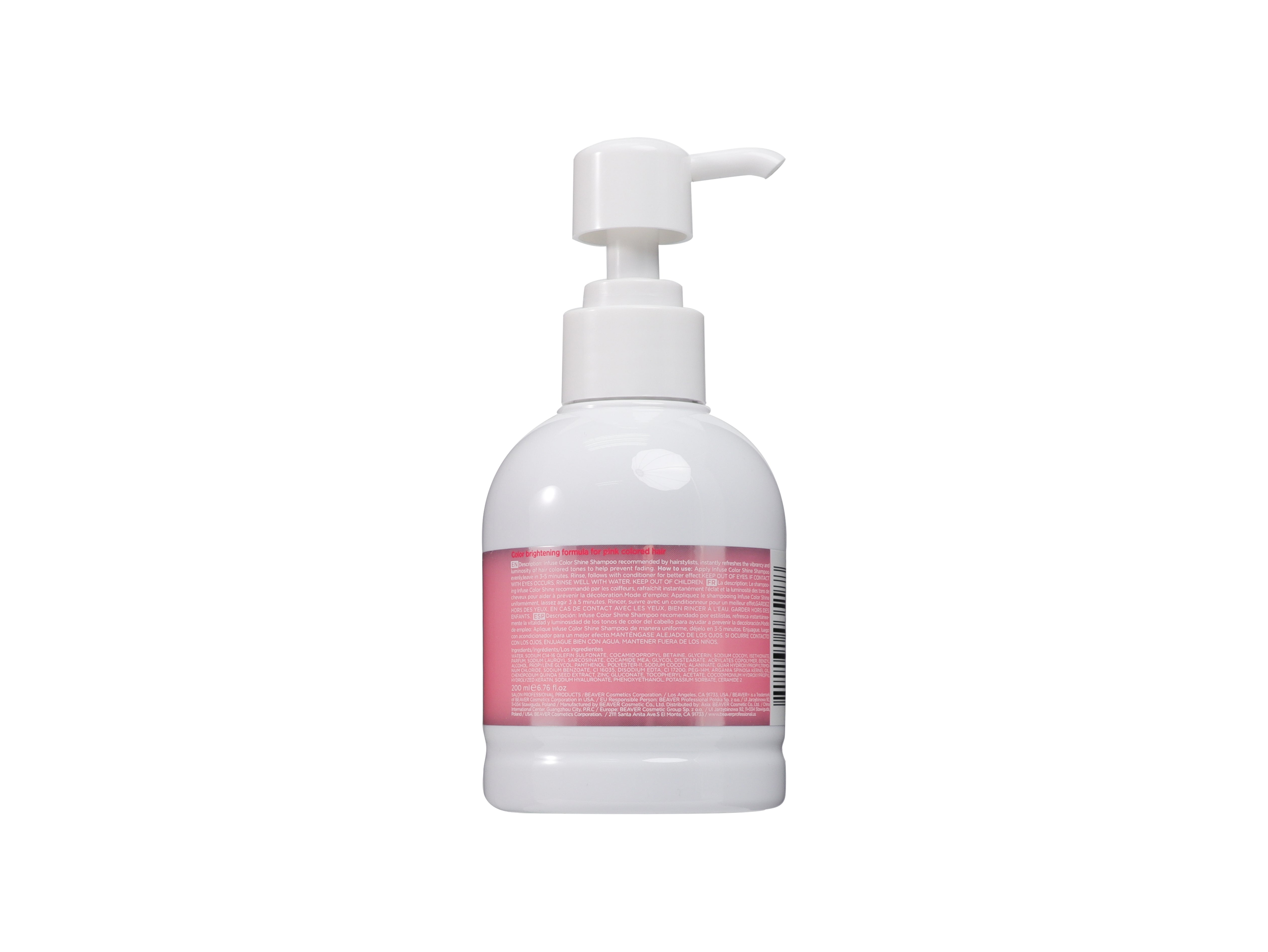 Beaver-Pink Infuse Color Shine Shampoo