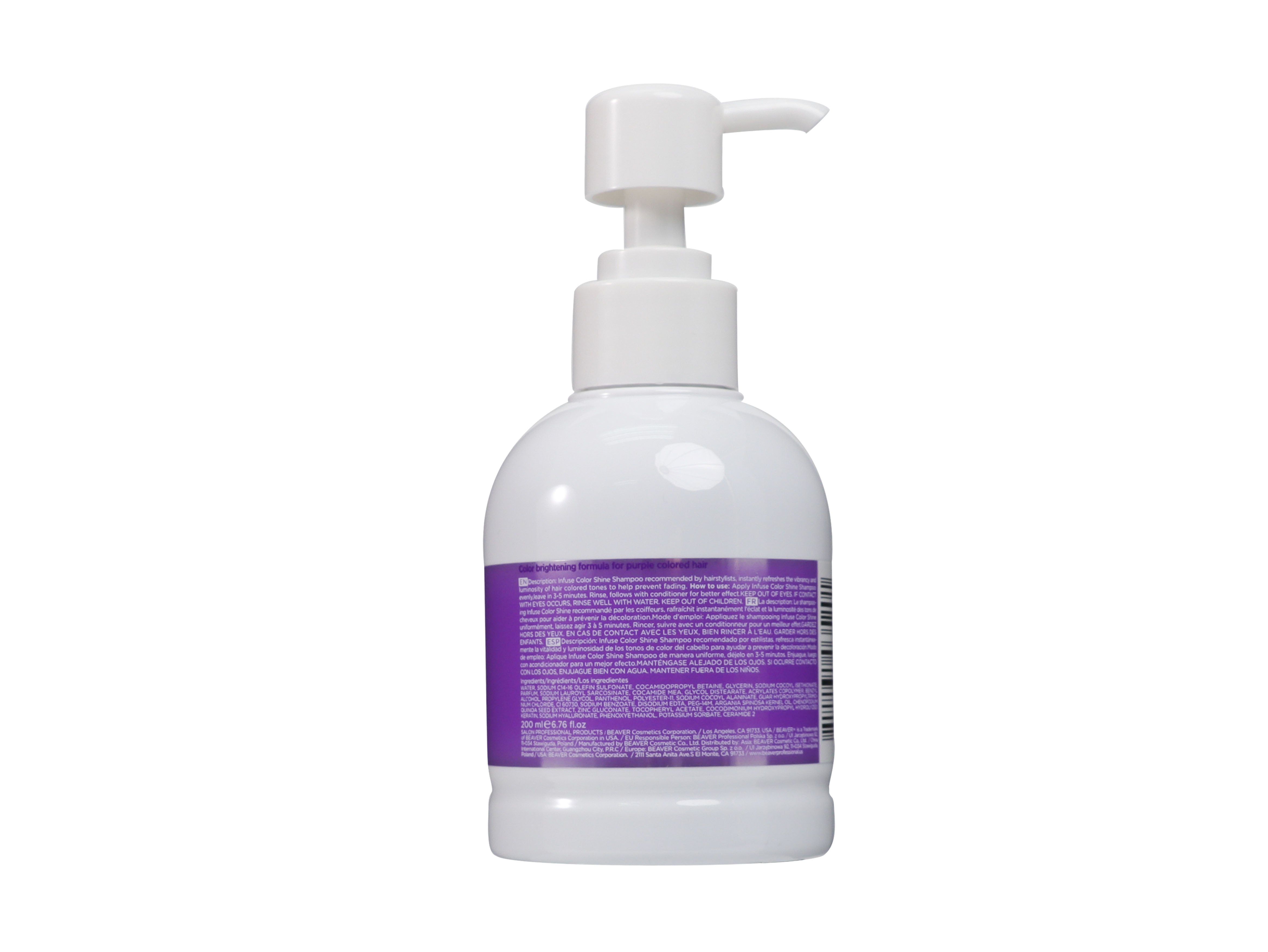 Beaver-Purple Infuse Color Shine Shampoo