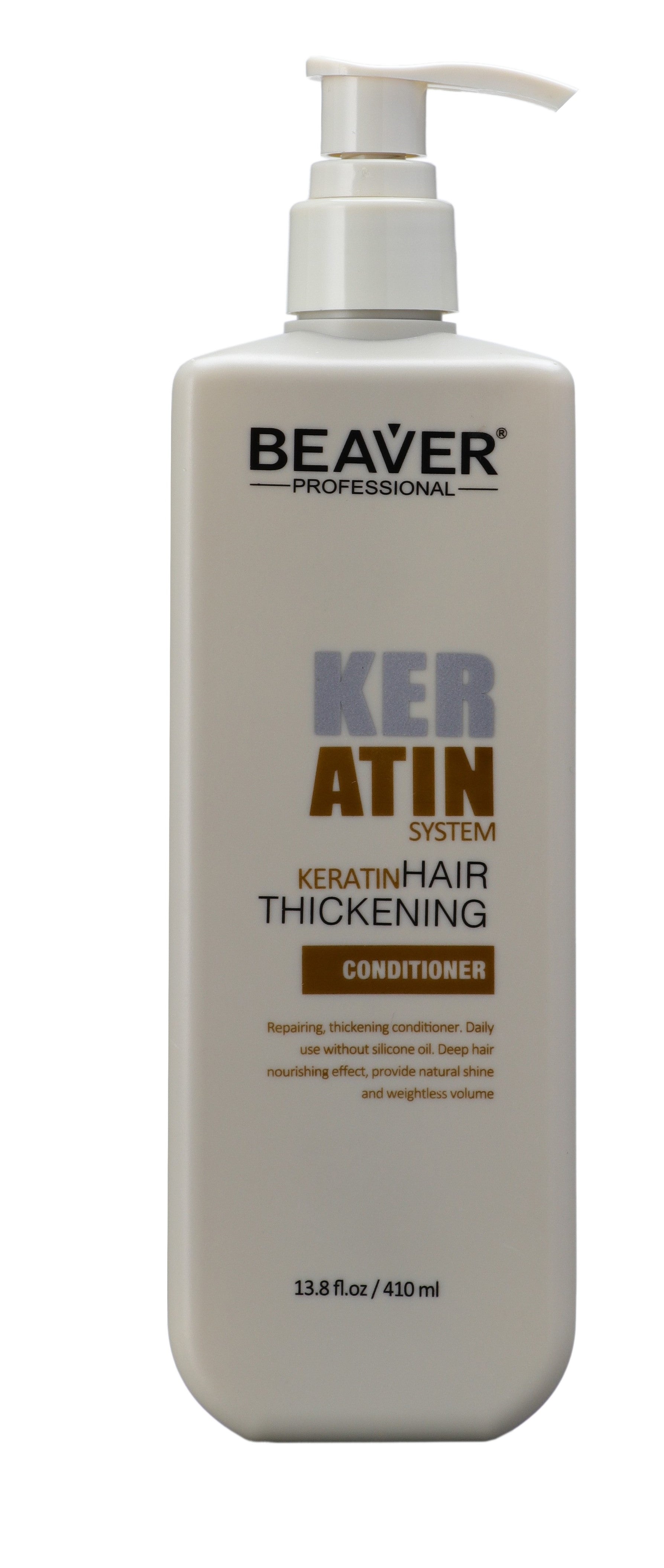 Beaver-Keratin Hair
Thickening Conditioner